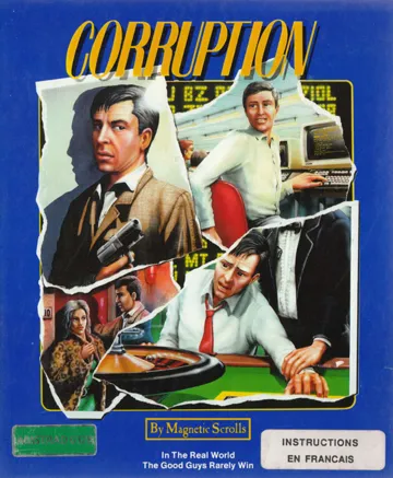 Corruption (UK) (128K) (2 faces) (1988) (Version 6128) box cover front